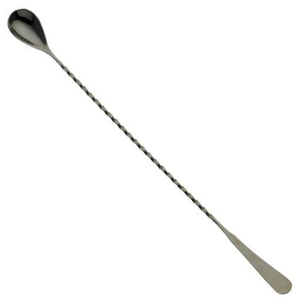 Cuillère de bar style japonais de 13 3/16" - Gun Metal Black