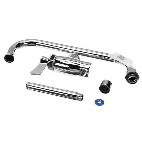 Robinet avec sortie rigide et bec pivotant de 10"