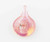 Round Pendant | Memorial Keepsake | Handblown Glass