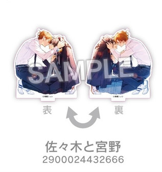 Sasaki and Miyano Double Sided Acrylic Stand