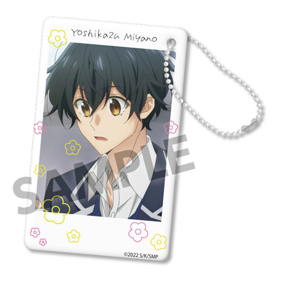 Miyano Instant Photo Style Keychain