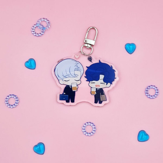 Cherry Blossoms After Winter Suit Keychain