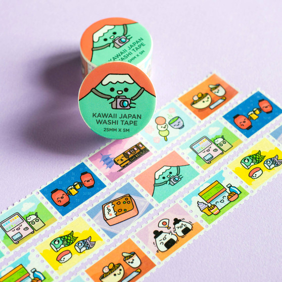 Kawaii Japan Stamp Washi Tape