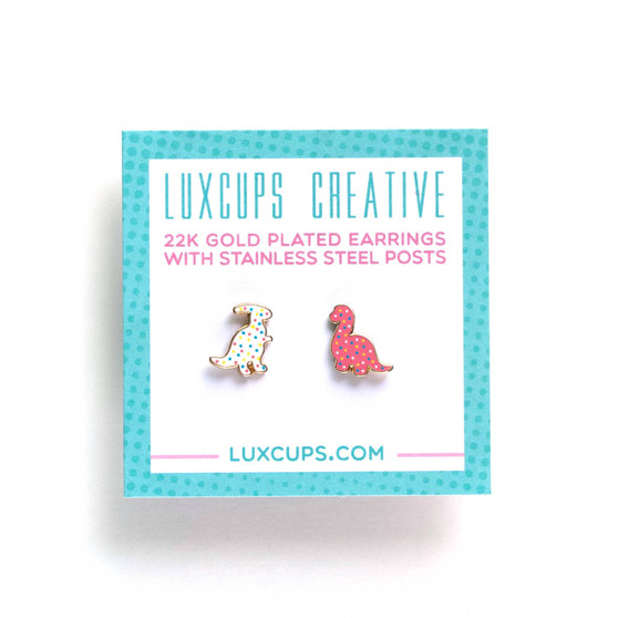 Dino Cookie Earrings