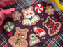 Mothman Gingerbread Cookies Sticker Sheet