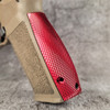 Canik Mete/Rival/TTI Death Grip Backstrap - Aluminum - Red