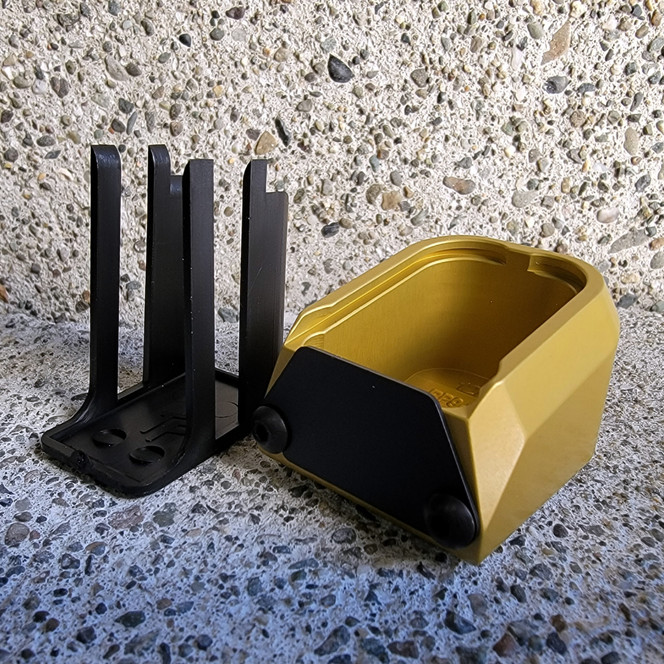 Gold Remington RP-9 Mag Extension in stock