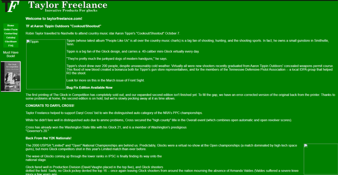 Our Original Website Our Original Website