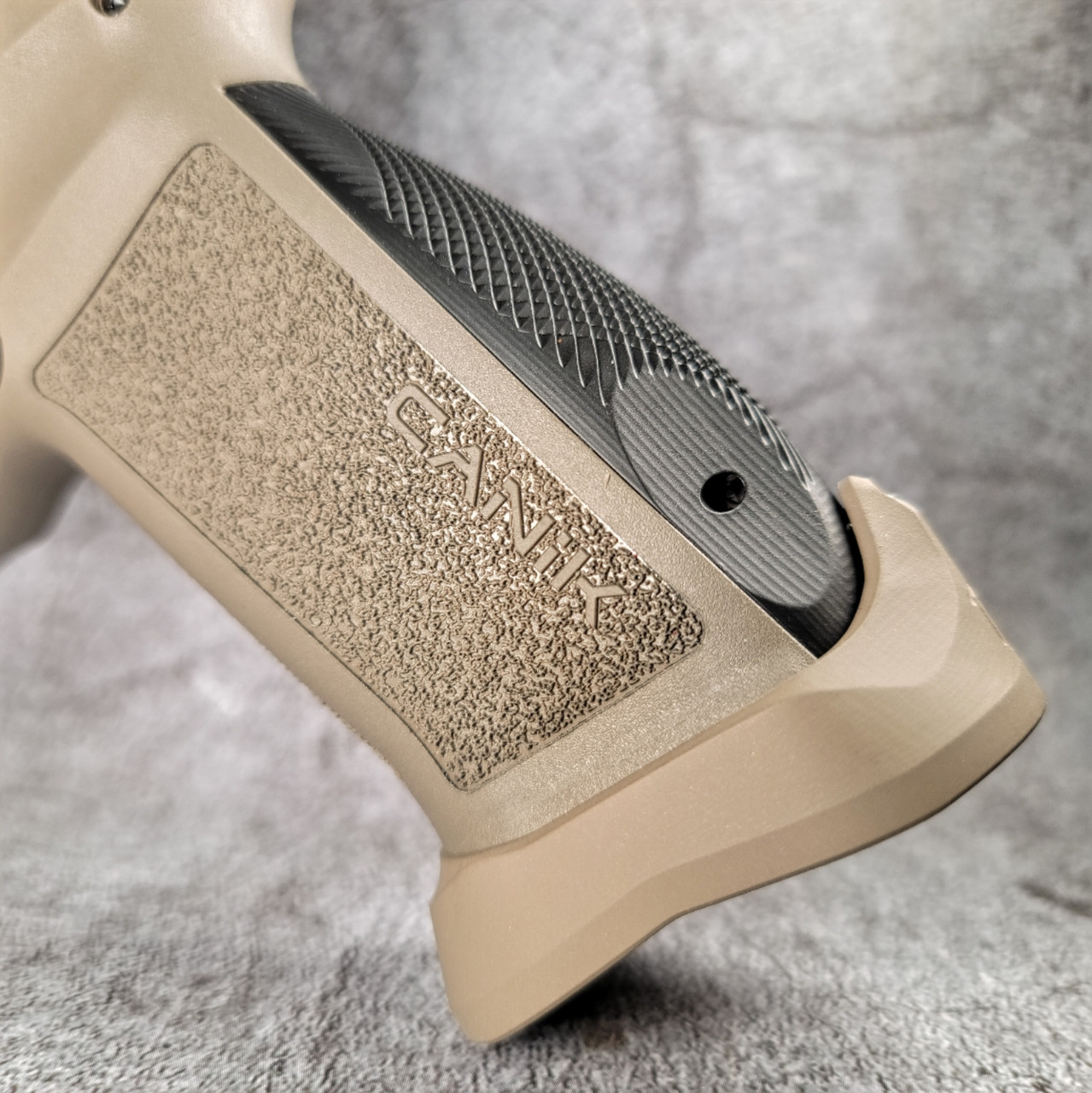 Canik Mete/Rival/TTI Backstrap - Brass - Black - Taylorfreelance