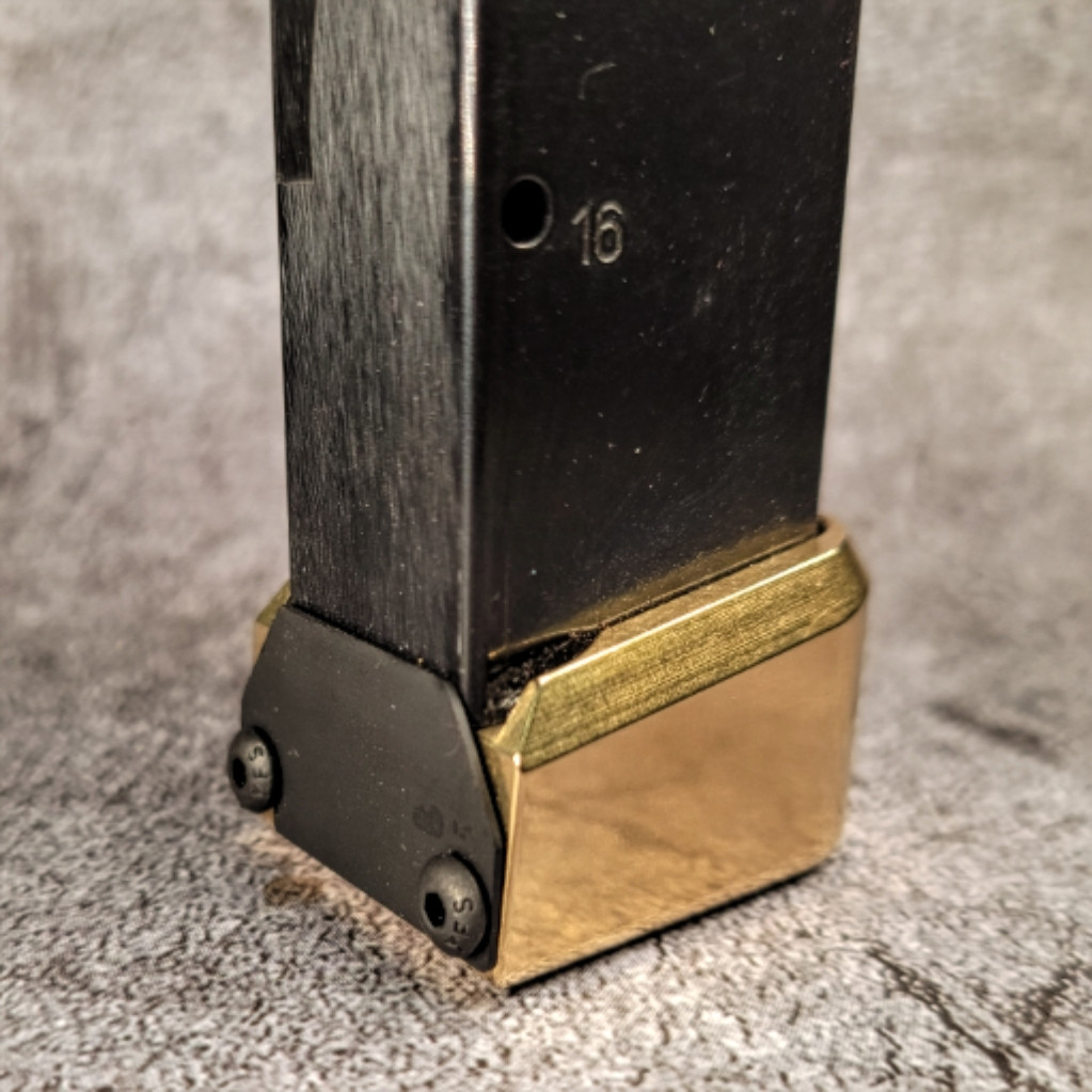 CZ TacSport +3 Basepad - Brass - Shiny - Taylorfreelance