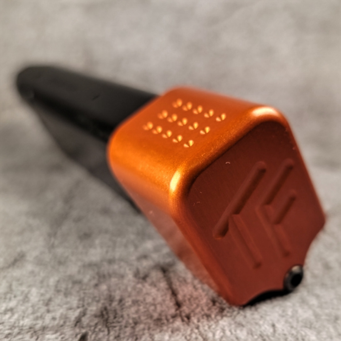 CZ-75 +5 Basepad - Alum - Orange - Taylorfreelance