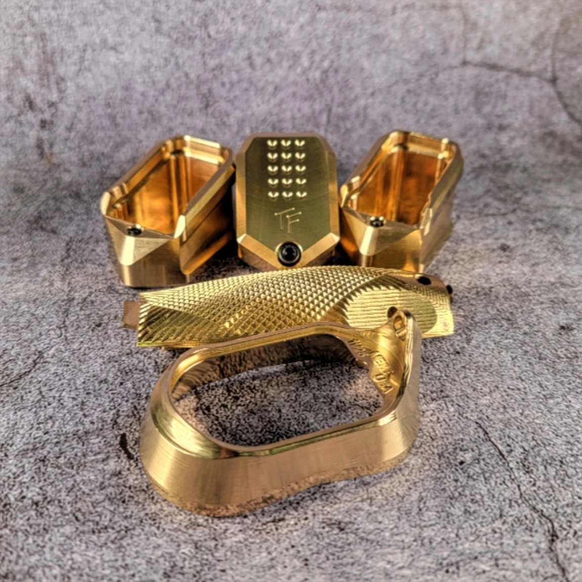 Canik Mete/Rival/TTI Heavyweight Kit - Brass - Shiny