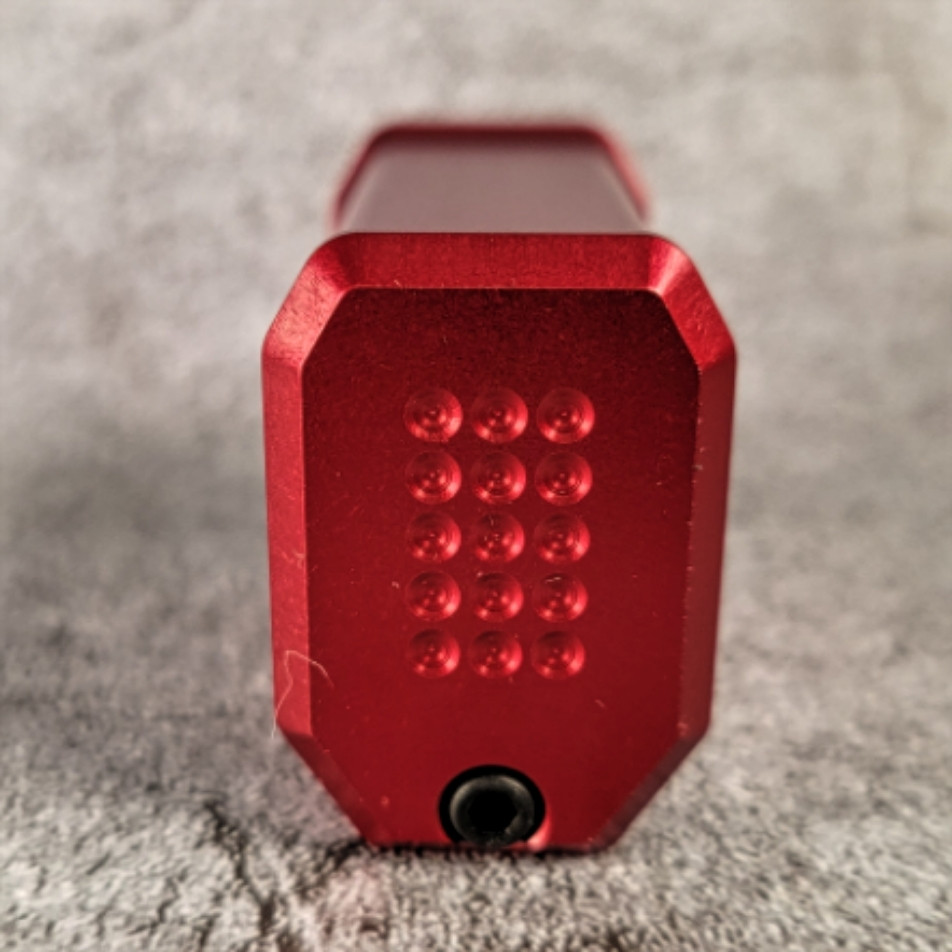 Canik +9 Signature Basepad w/spring- Alum - Red - Taylorfreelance