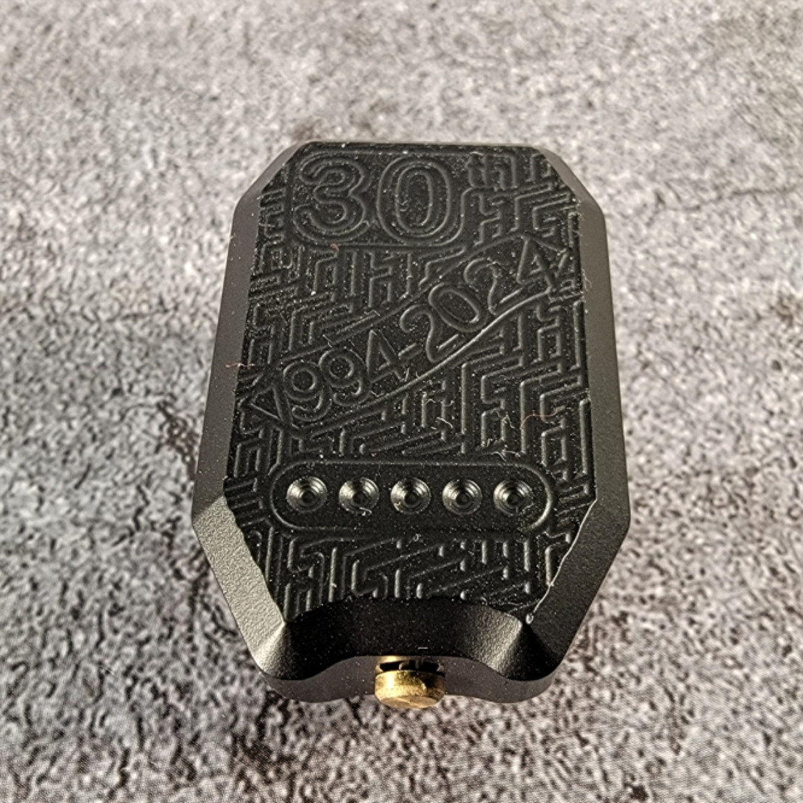 Sig P365 Xmacro +4 Basepad v2.0 - Brass - Black - Taylorfreelance
