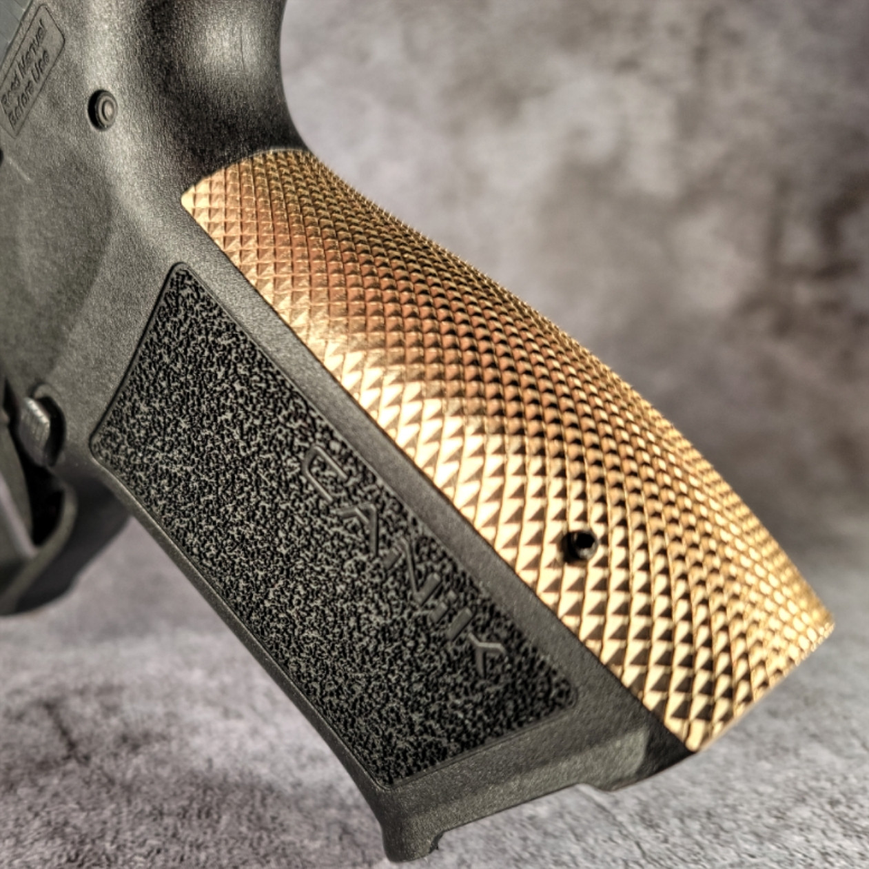 Canik MC9 L, LS & Prime Backstrap - Brass - Shiny - Taylorfreelance