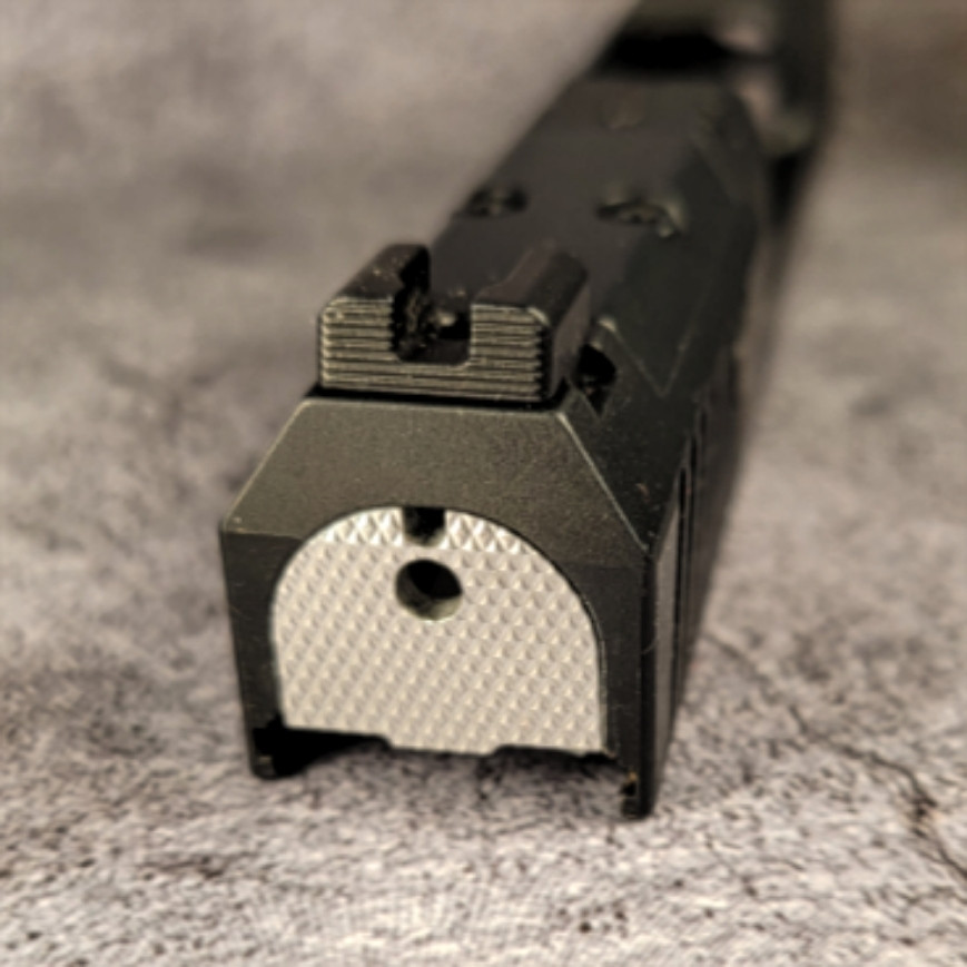 Canik Back Plate for MC9, L, LS, Prime - Aluminum - Shiny