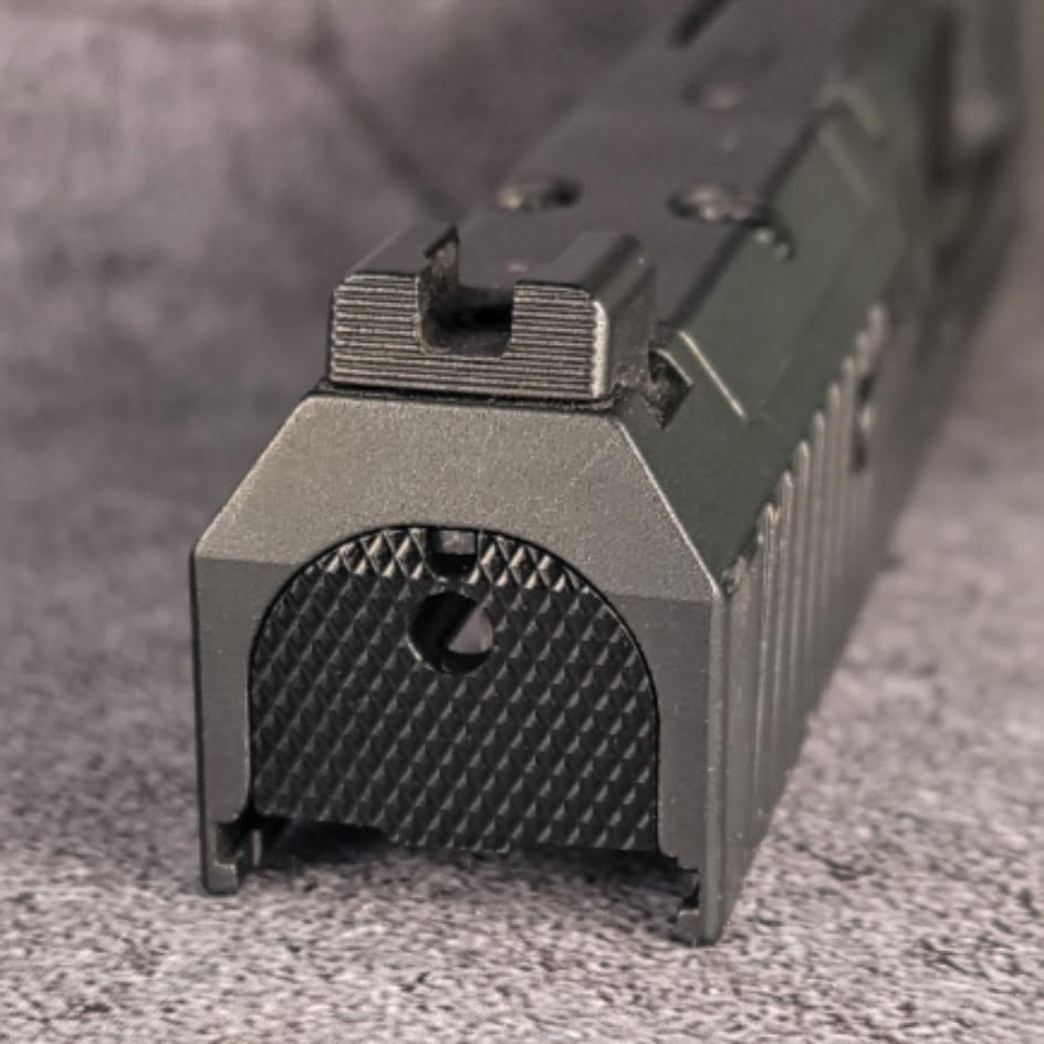 Canik Back Plate for MC9, L, LS, Prime - Aluminum - Black