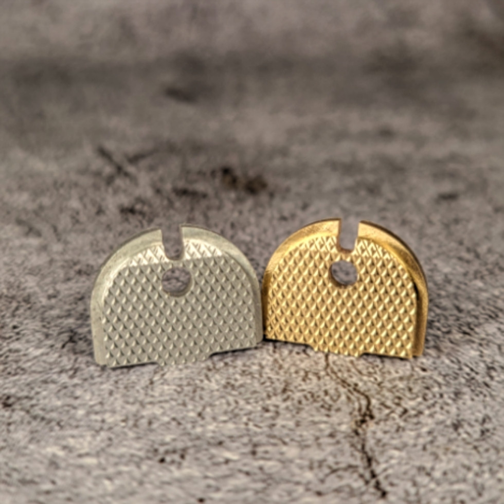 Canik Back Plate for MC9, L, LS, Prime - Brass - Shiny
