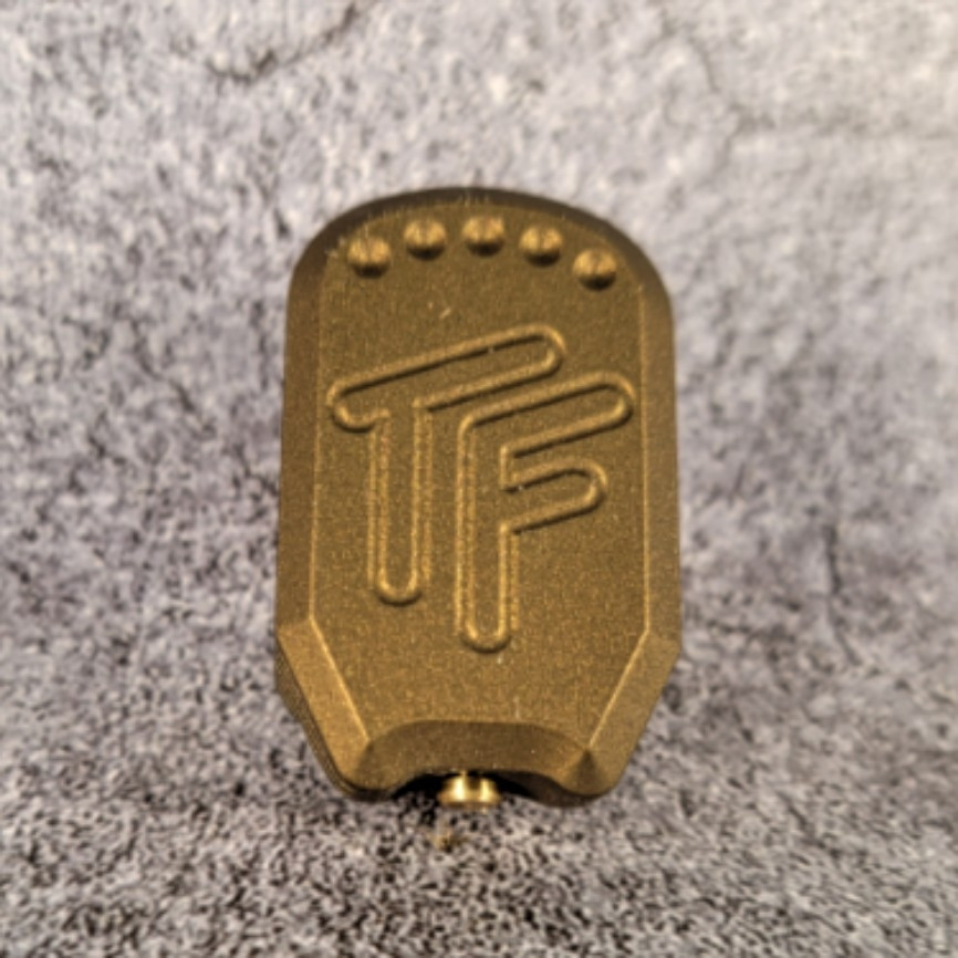 Canik MC9 L, LS, Prime Basepad v2 - Brass - Bronze
