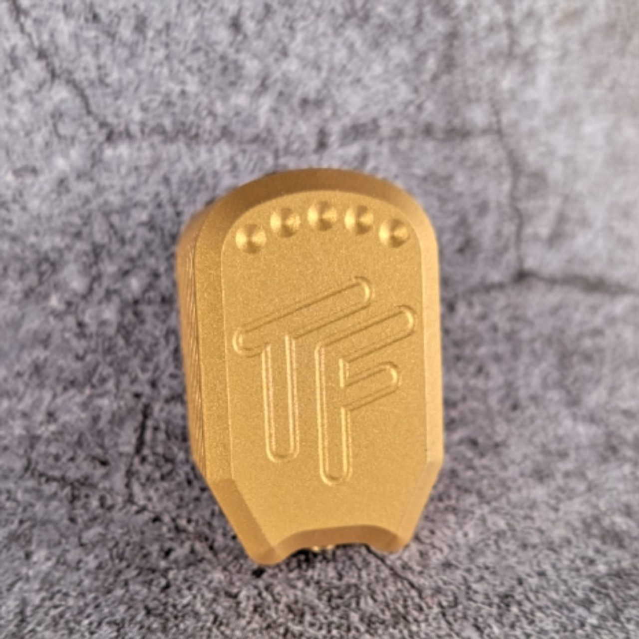Canik MC9 L, LS, Prime Basepad v2 - Aluminum - Gold