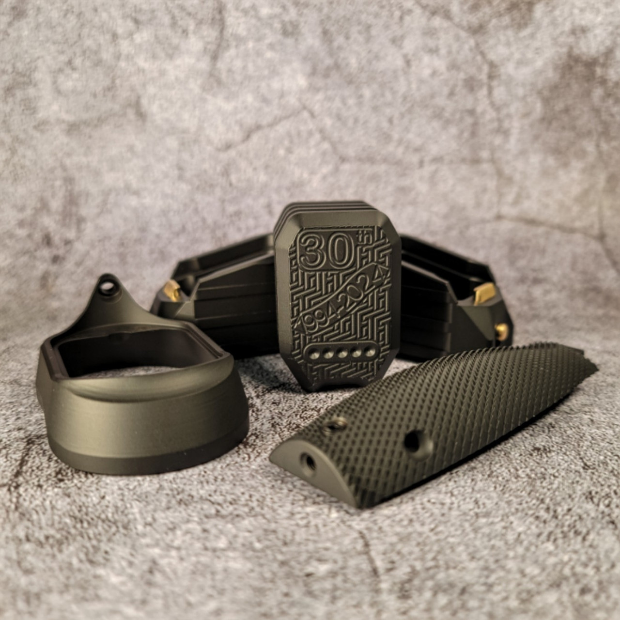 Canik Mete/Rival Deluxe Heavy-Weight Kit - Brass - Black
