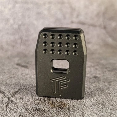 CZ P10 F&C +0 Competition Basepad - Alum - Black
