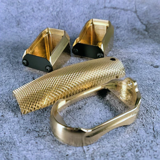 CZ P10F Kit - Brass - Shiny