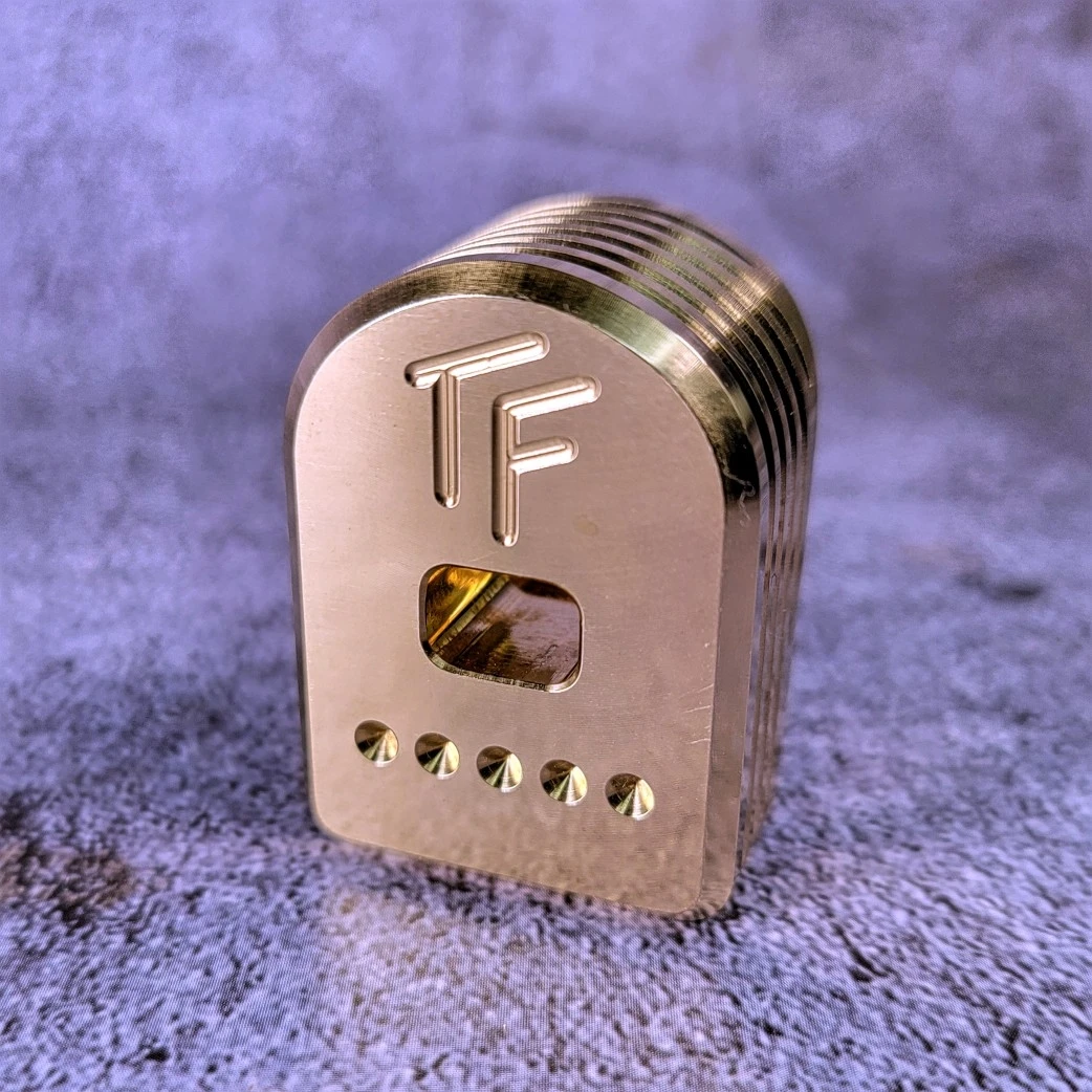 Canik +0 Basepad for MC9/L/LS/Prime - Brass - Shiny