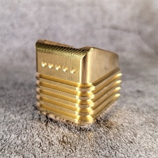 HK VP9/P30/P30L +4/5 Border Special Basepad w/spring - Brass - Shiny