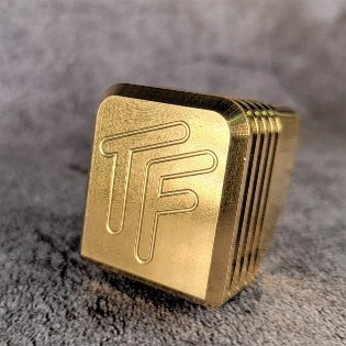 HK VP9/P30/P30L +4/5 Border Special Basepad w/spring - Brass - Shiny