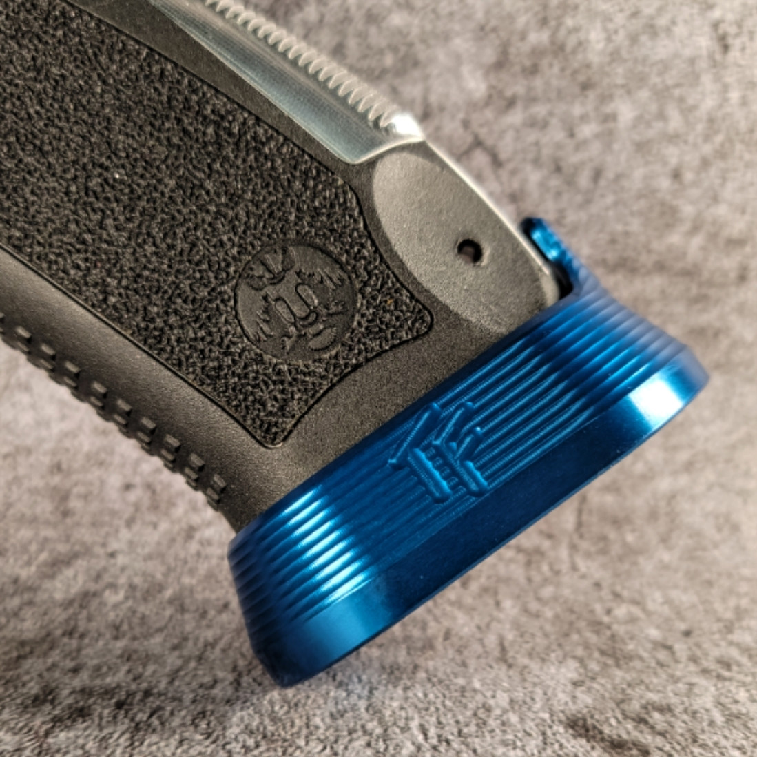 Canik TP9 SF/SFX Magwell - Alum - Blue - Taylorfreelance