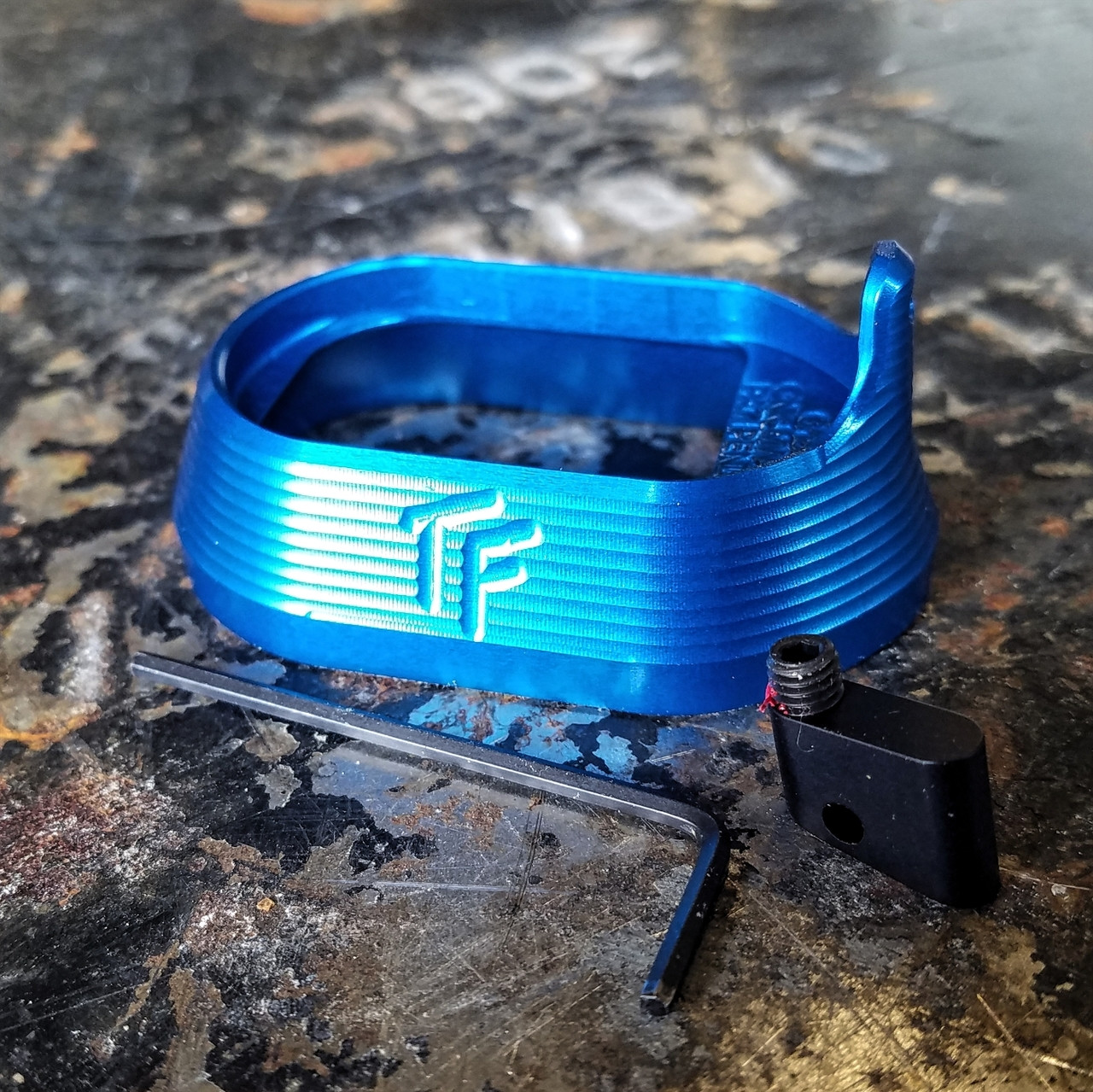 Canik TP9 SF/SFX Magwell - Alum - Blue - Taylorfreelance