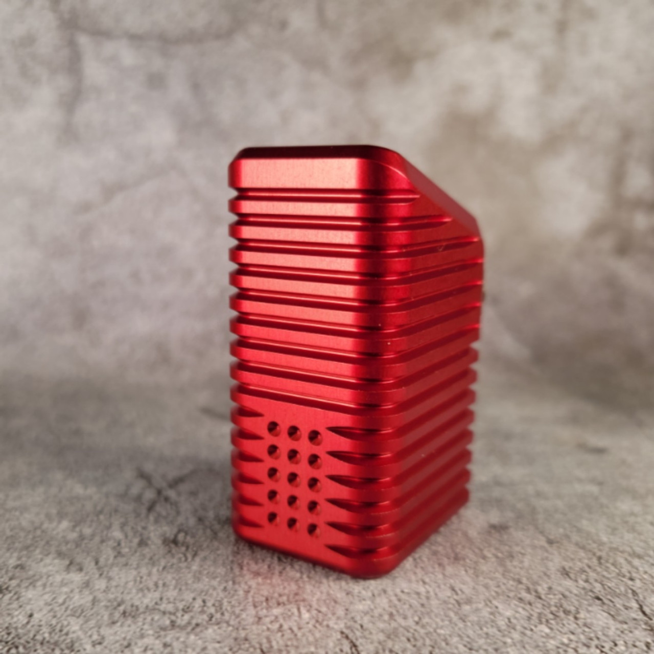 +10 .40 Pistol Basepad w/spring for Glock - Alum - Red +10 .40 Pistol Basepad w/spring for Glock - Alum - Red