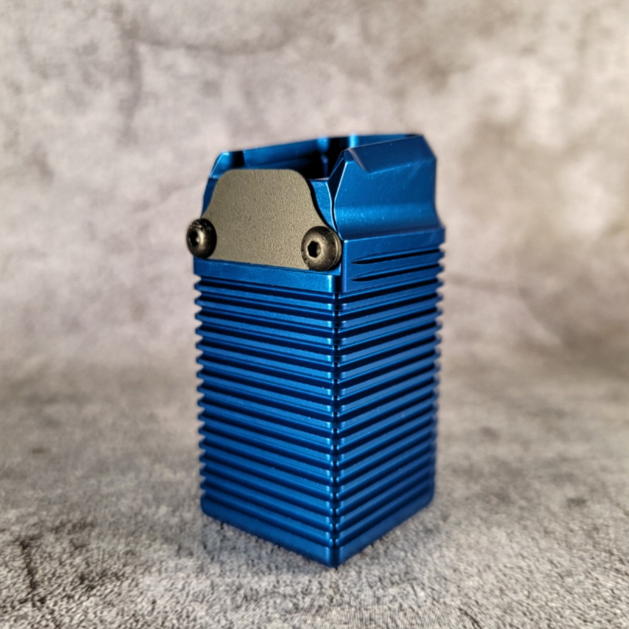 Walther PPQ +12 Basepad  w/spring - Alum -  Blue
