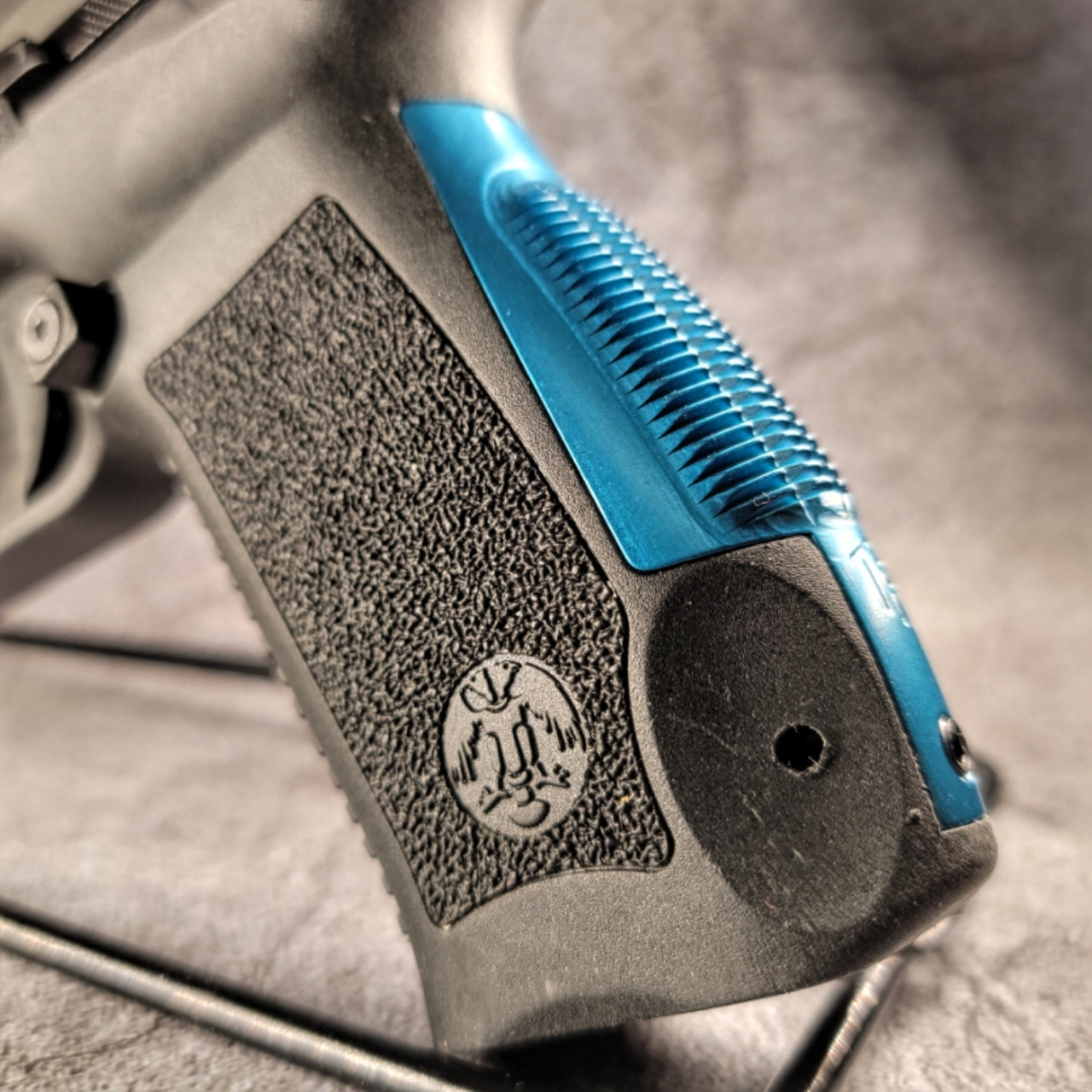 Canik Full Size Backstrap - Alum - Blue - Taylorfreelance