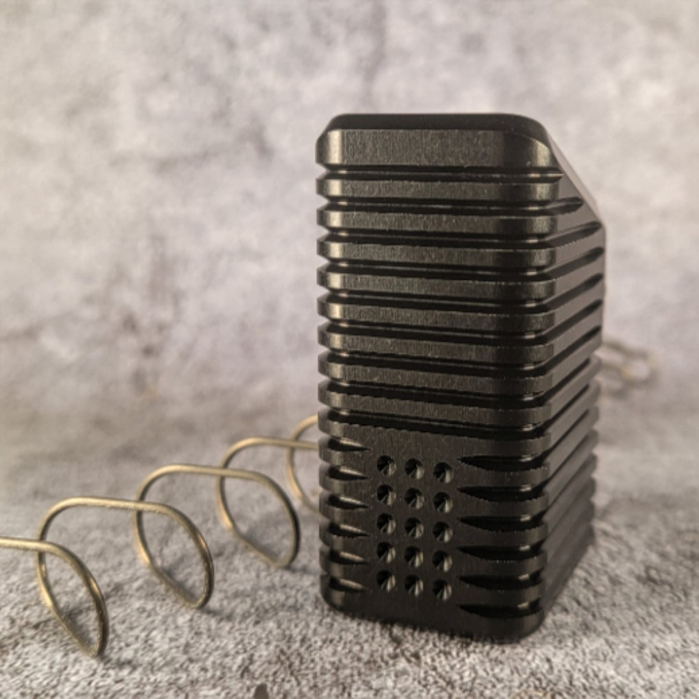 +10 .40 Carbine Basepad for Glock - Alum - Black