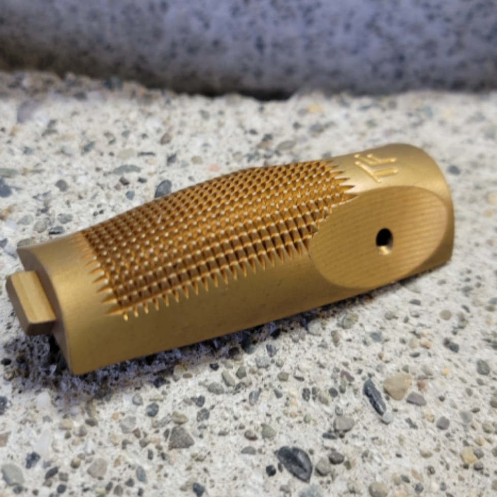 Canik Elite/Mete SF Backstrap - Alum - Gold - Taylorfreelance