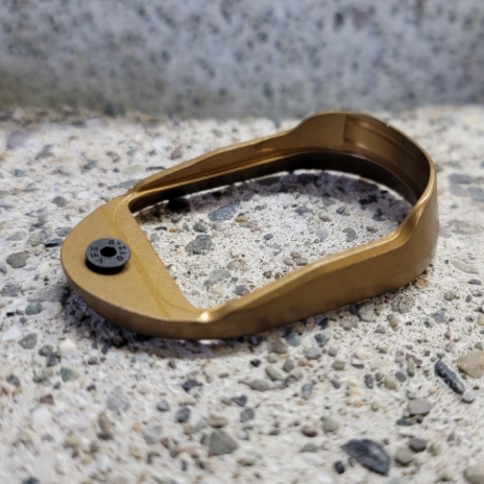 Canik Elite Carry Magwell - Alum - Gold - Taylorfreelance