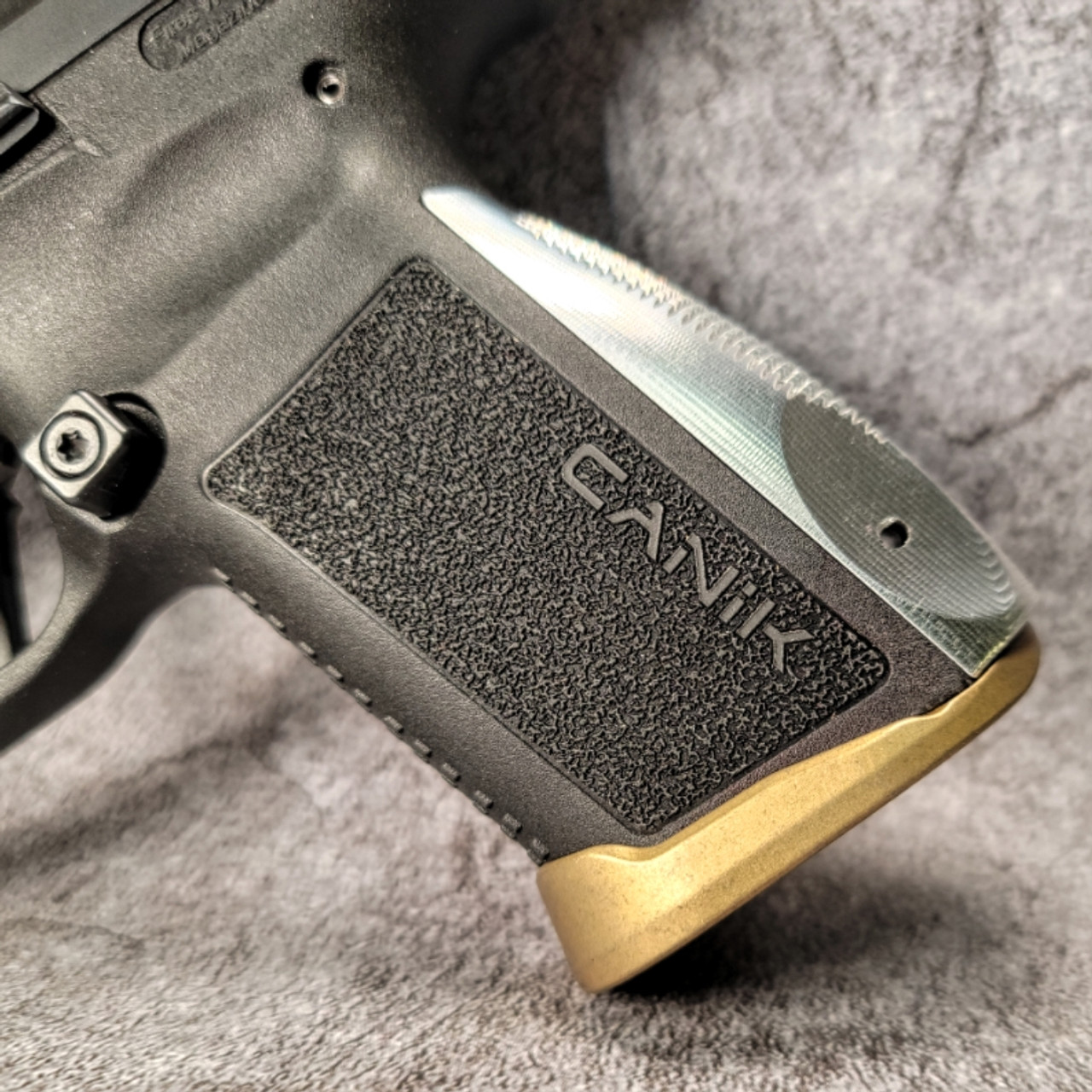 Canik Elite Carry Magwell - Gold
