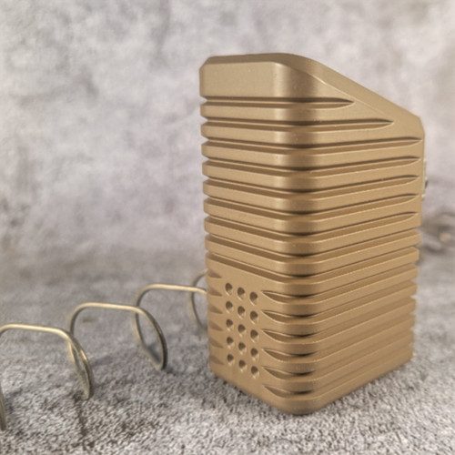 +12 9mm Basepad w/spring for Glock - Alum - FDE