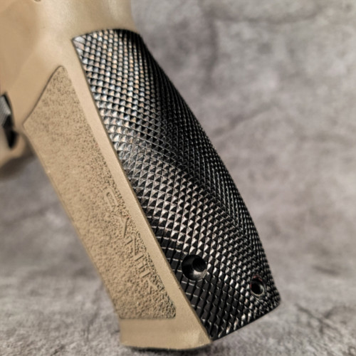 Canik Mete/Rival/TTI Death Grip Backstrap - Alum- Black