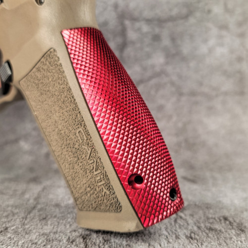 Canik Mete/Rival/TTI Death Grip Backstrap - Alum- Black