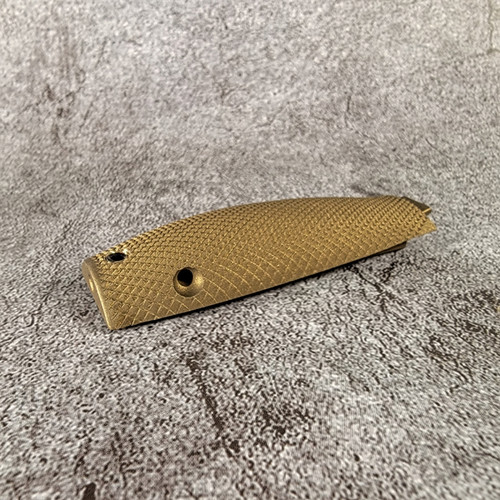 Canik Mete/Rival/TTI Death Grip Backstrap - Brass - Burnt Bronze