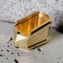 Sig P365 Xmacro +4 Signature Basepad - Brass - Shiny