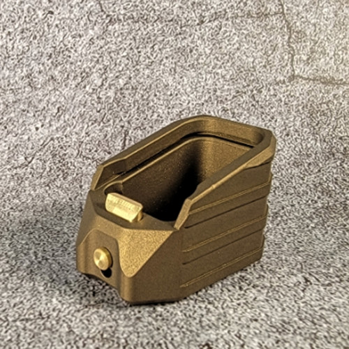 Sig P365 Xmacro +4 Basepad v2.0 - Brass - Burnt Bronze