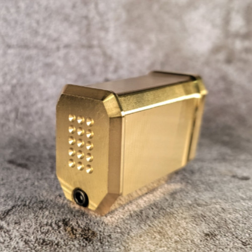 Canik +9 Signature Basepad w/spring - Brass - Shiny