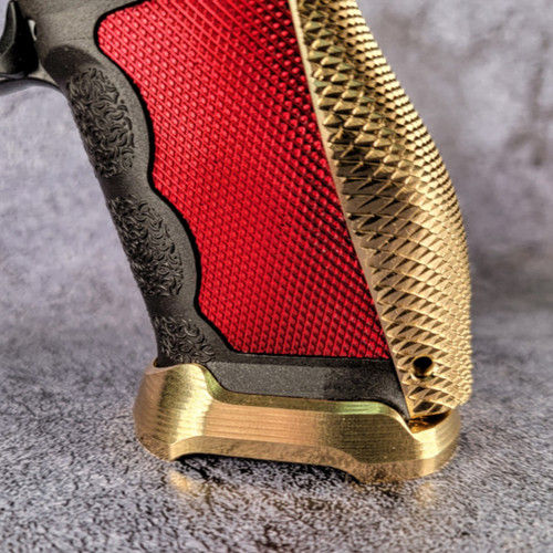 HK VP9 A1 Magwell - Brass - Shiny