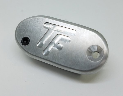 S&W Shield +1 Basepad w/Pre-Drilled Hole - Alum - Brushed