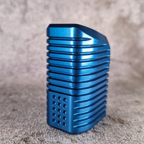 S&W M&P +8 Basepad w/spring - Alum - Blue