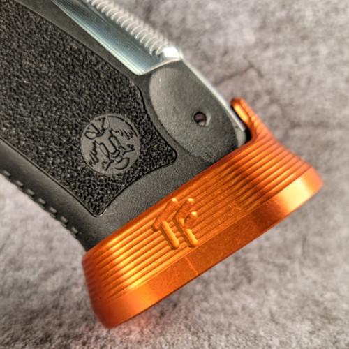 Aluminum Magwell For Canik TP9 Series - Full Size, V2, SA, DA, Mod 2, SFX, SF - 9mm, Black